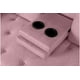 thumbnail image 4 of Sofá Cama de Lino Makora Palo de Rosa Con Portavasos, 4 of 9