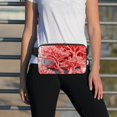 thumbnail image 6 of Coral Adjustable Lightweight Belt Bag with Extension Strap - Unisex Fanny Pack Sling Bag, 6 of 7