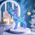thumbnail image 4 of Fiudx Ofertas y liquidaciones Adorno navideño iluminado con forma de cervatillo navideño, 4 of 7