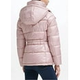 thumbnail image 4 of Kenneth Cole New York Women's Horizontal Zip Puffer, Pink, M, 4 of 5