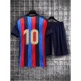 thumbnail image 3 of Conjunto De Chándal Para Hombre, Camiseta De Fútbol Del Barcelona Para Barcelona, Hogar De Messi Lewandowski No. 10 Ropa De Fútbol De Manga Corta Y Pantalones Cortos, Ropa De Hombre, 3 of 4