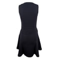 thumbnail image 2 of Women's V Neck Fit And Flare Dress-DB-0, 2 of 5