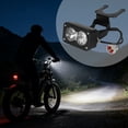 thumbnail image 4 of Outdoor Cycling Headlight Universal 3 Pin E Headlight，20W LED Style Lamp Plug and Play 3 Pin Julet Connector Wide Voltage Range Suitable for and Cycling Enthusiasts, 4 of 8