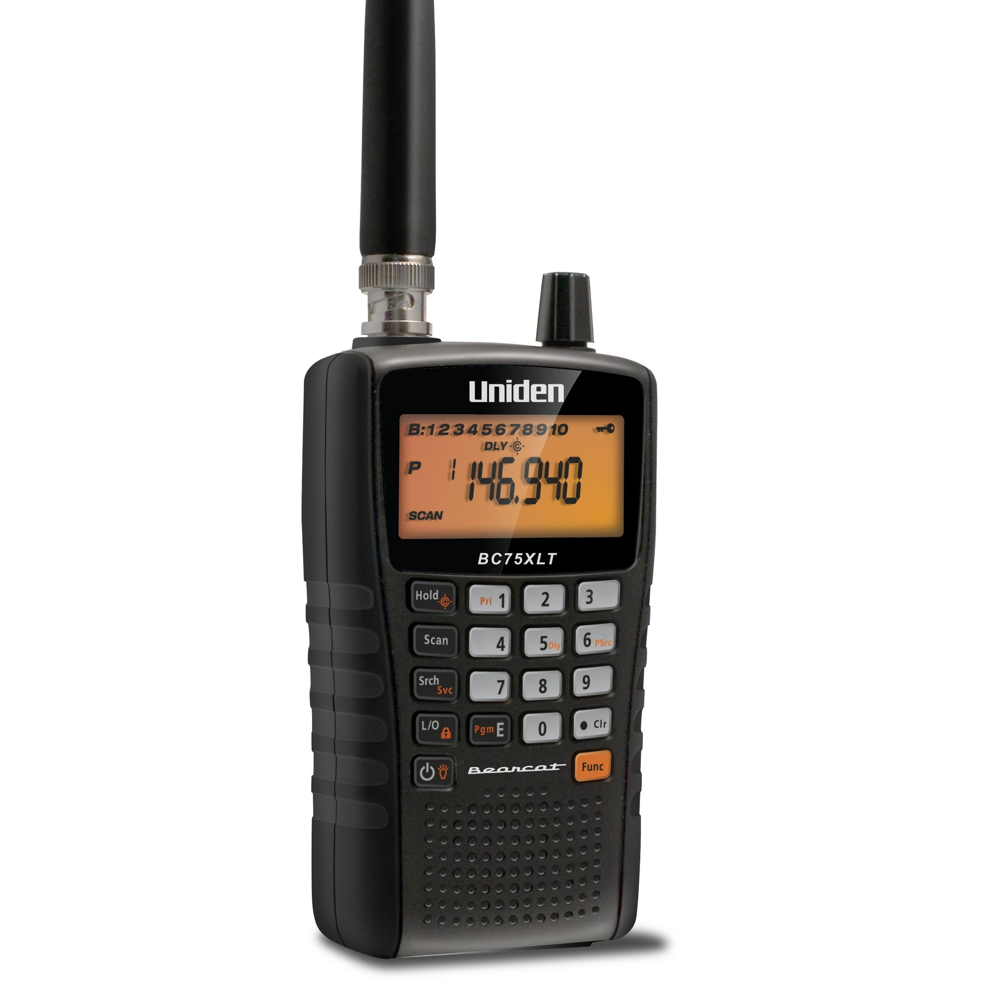 Uniden Bearcat 300Channel Handheld Scanner with Antenna (BC75XLT) eX