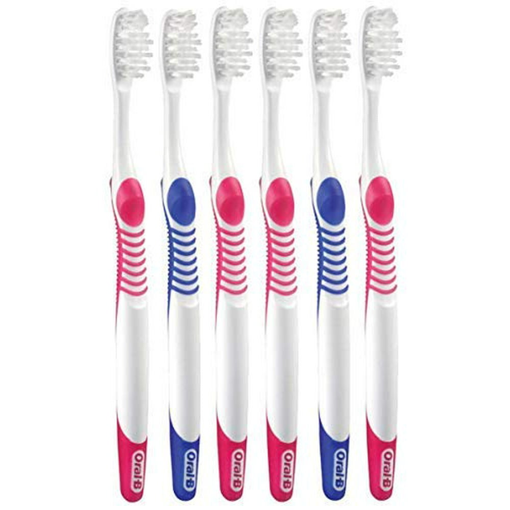 OralB Complete Toothbrush for Sensitive Teeth, 35 Extra Soft Pack of