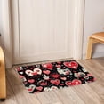 thumbnail image 6 of Valentine's Day Polyester Chair Rug Mat, Non-Slip and Machine Washable Area Rugs, 6 of 6