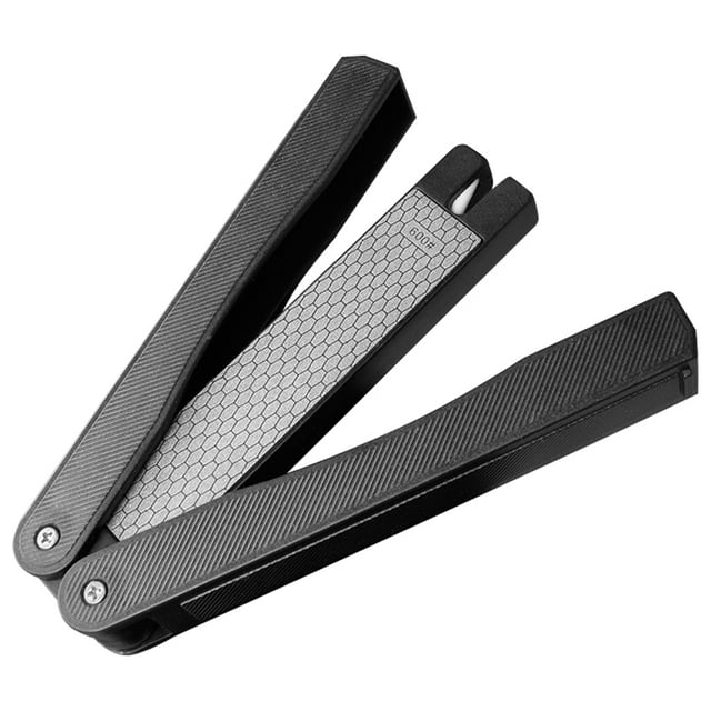 Hytrove Piedra Afiladora Para Cocina Con Mango Ergonómico Portátil Para Uso Doméstico Duradero