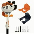 thumbnail image 5 of 1PC Weed Trimmer Hanger Heavy Duty Garage Hook Grass Trimmer Holder Organizer Wall Mounted Gardening Tool Rack for Drywall Garage, 5 of 7