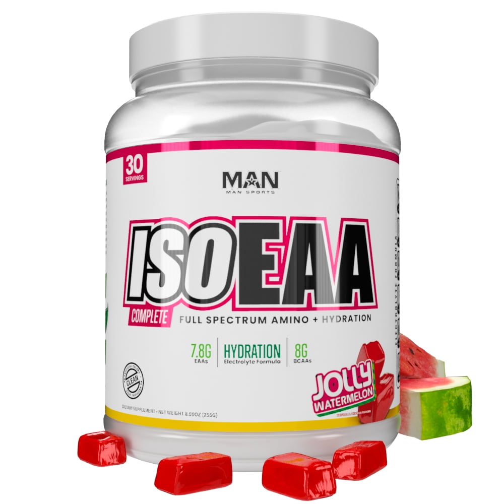 Man Sports ISOEAA Advanced Electrolyte Hydration, BCAA, and EAA