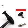thumbnail image 4 of Mistaha Kit d'Outils de Réparation de Dents Automobile avec Manche en Fibre de Carbone et Têtes de Marteau en Acier Inoxydable - Rouge, Longueur Réglable, Marteau Léger, 4 of 6