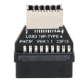 thumbnail image 2 of USB Type E Header Converter, Plug and Play USB 3.0 19P 20P To Type E Adapter  for Motherboard, 2 of 8