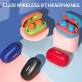 thumbnail image 2 of NOKIA E3100 Auriculares BT inalámbricos portátiles BT5.0 Mini Auriculares deportivos inter Abanopi Auricular, 2 of 5