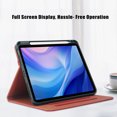 thumbnail image 7 of GSFY Case for 2024 iPad Air 11 Inch 6th Gen (M2), Smart Premium PU Leather Stand Protective Shell Auto Sleep Wake for iPad Air 11 6th/ iPad Air 10.9 4th & 5th/ iPad Pro 11 (2018-2022), QC Red, 7 of 7