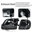 thumbnail image 5 of PIT66 LED Strip Headlights / Corner Parking Light Fit For 97-04 Ford Expedition Chrome Headlamp, 5 of 9