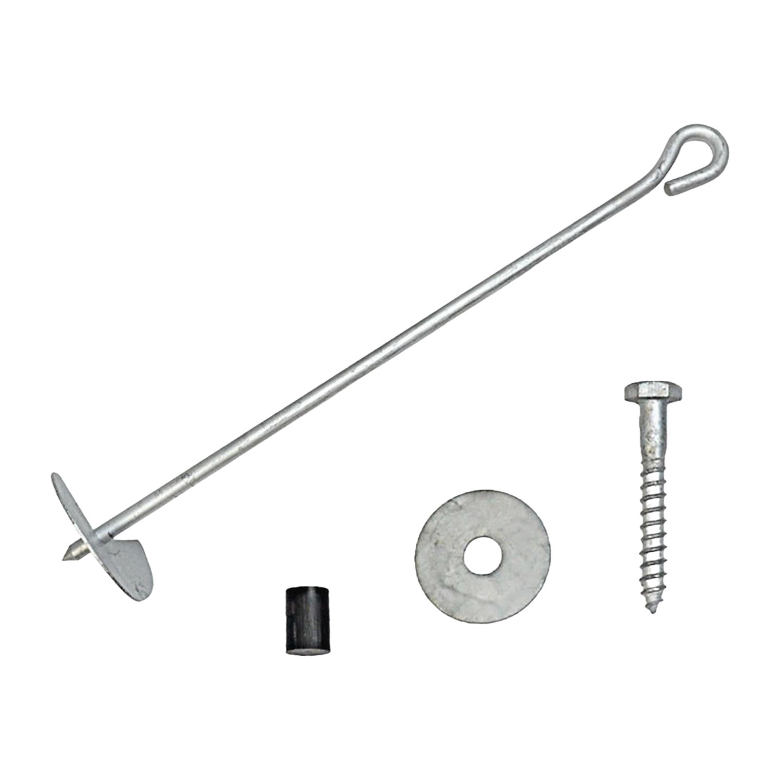SunniMix Ground Anchor 19.7'' Ground Pegs Tent Stakes for Car Ports Fences Swing Sets