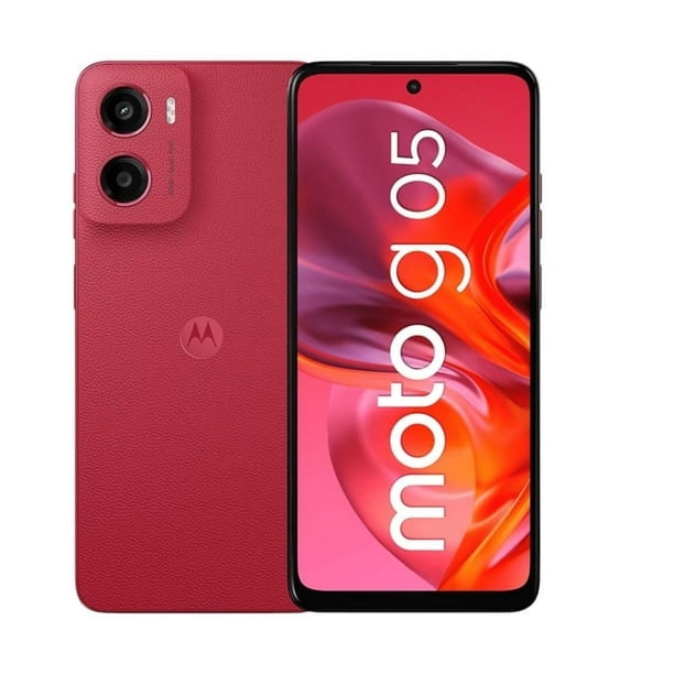 Motorola MOTO G05 4GB RAM 64GB ROM ROJO