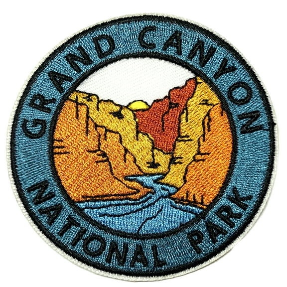 Grand Canyon National Park Embroidered Patch Iron/SewOn Applique Wander Souvenir