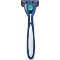 thumbnail image 2 of wqlpp-Shave 5 Five Blade Refillable Razor, Made from Recycled Materials, Navy Blue, 2 of 4