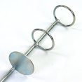 thumbnail image 1 of Soporte de Pesca Caña de Mar Acero Inoxidable Doble Círculo para Insertar Caña de Pescar Simple Batería Anillo Doble Accesorios de Caña de Lanzar, 1 of 4