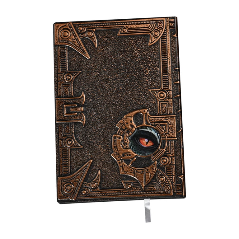Diario Vintage De Dragón 3D + Juego De Bolígrafos, Cuaderno A5 Rayado, Organizador Personal DND Journal Notebook Planner, Regalo De Cumpleaños Para Hombres, Mujeres, Adultos, Niños (bronce