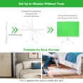 thumbnail image 3 of Yescom 73x94inch Collapsible Green Screen with Tripod Stand Chromakey Background Removal Live Game Streaming Video, 3 of 8