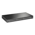 thumbnail image 2 of TP-Link JetStream T2600G-52TS - Commutateur - Géré - 48 x 10/100/1000 + 4 x SFP - Montable en Rack, 2 of 3