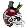 thumbnail image 1 of CTBL-017813 Washington State Cougars Rouge NCAA Football Schutt Mini Casque Bureau Caddy, 1 of 1