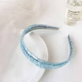 thumbnail image 3 of Hair Ornament Hair Accessories Sparkly Sequin Hair Hoops Transparent Hair Band Quicksand Headbands Glitter PURPLE, 3 of 8