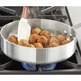thumbnail image 3 of Soro Essentials– 3 qt. Heavy Weight Aluminum Sauté Pan 4mm Thickness- Deep Frying Pan Chef Cooking Pan Frying Pan Skillet for Home and Restaurant Cookware, 3 of 5