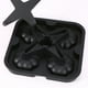 thumbnail image 5 of Molde para hacer hielo Molde para cubitos de hielo redondo de silicona Bandeja para moldes Forma de Abanopi Negro, 5 of 7