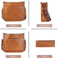 thumbnail image 4 of 2 Adjustable Strap Bag,Crossbody Bags Women,Guitar Strap Purse,Vegan Handbags Soft  Bag For Women, 4 of 6