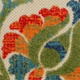 thumbnail image 4 of Pemberly Row 6' x 9' Red Multicolor Fabric Farmhouse Area Rug (6' x 9'), 4 of 12
