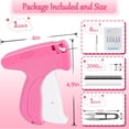thumbnail image 4 of Pistola de coser ThinkLearn para ropa con tijeras y 6 agujas, 4 of 9