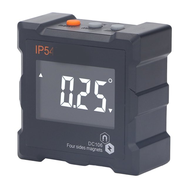 Indicador de ángulo pantalla digital LCD Inclinómetro de indicador de ángulo magnético fuerte de 4 lados 4x90 para fábrica ANGGREK Otros