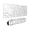 Black and White, variant on AIOE Large Topographic Mouse Pads for Desk, XXL Non-Slip Rubber Base Mousepad, Keyboard Mouse Mat, Desk Pad with Stitched Edges, 35.4x15.7 inches, Black Geographic Lines