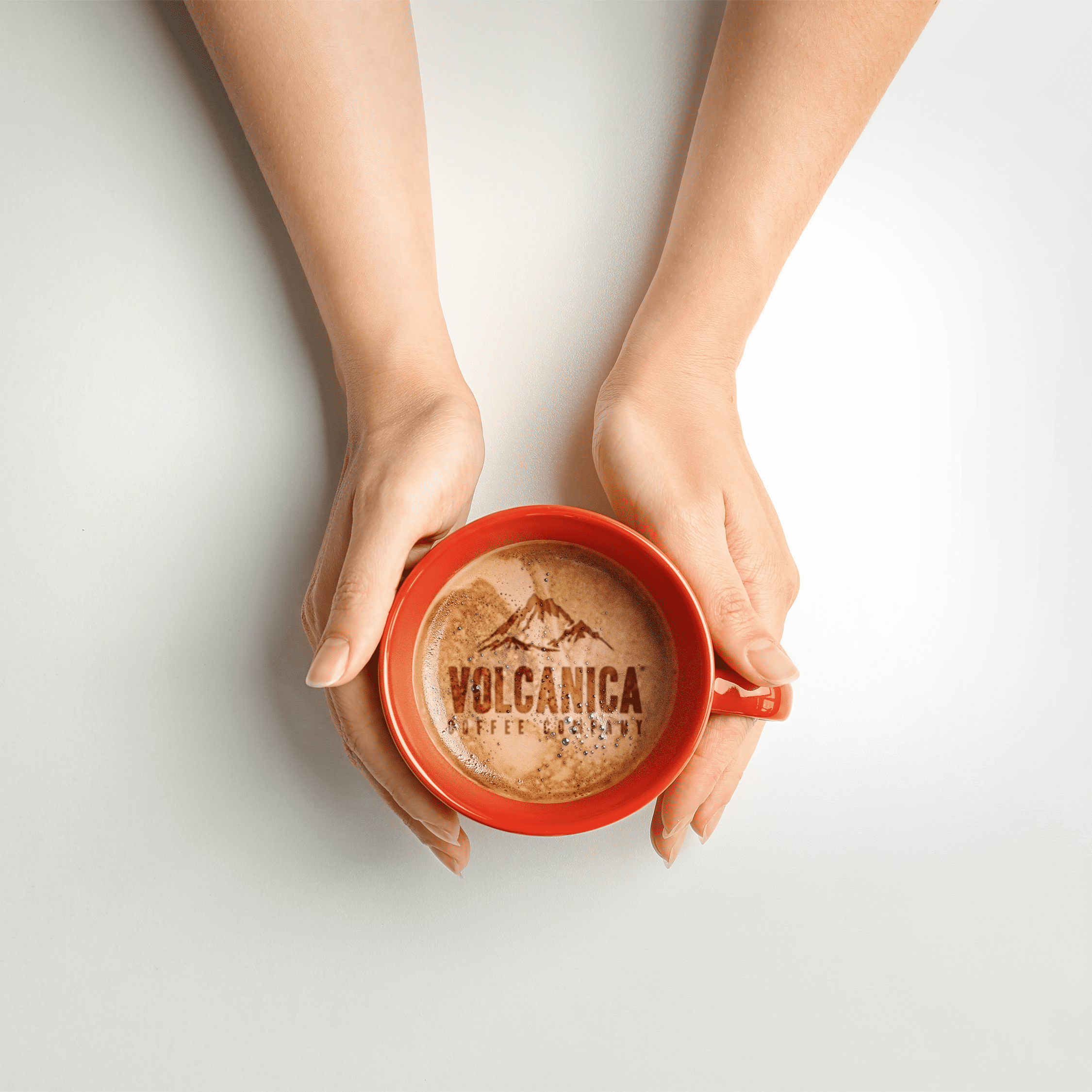 Volcanica Coffee Low Acid Decaf Coffee, Ground, Blend of Natural Low Acidic Coffee, Fresh Roasted, 16 oz