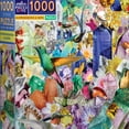 thumbnail image 6 of Eeboo Hummingbirds & Gems 1000 Piece Jigsaw Puzzle w/Artist Playlist, 23"x23", 6 of 6