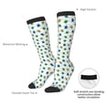 thumbnail image 4 of KLL Cute Turtle Print Cool Socks Men's Women's Crew Socks Funny Crazy Novelty Stockings, 4 of 6