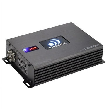 Massive H12004 200W RMS x 4 4 Ohm 4 Channel Amplifier