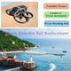 thumbnail image 4 of 3PCS Gimbal Shock Rubber for Avata Gimbal Camera Damping Ball Drone Accessories Repair Parts, 4 of 5