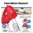 thumbnail image 5 of Hamilton Beach 6 Speed Hand Mixer with QuickBurst, Includes Snap-On Storage Case and 3 Attachments, Red, 5 of 5