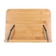thumbnail image 2 of Soporte de madera para libros de cocina, soporte de bambú para libros, bandeja plegable para libros, soporte de bambú para libros, rendimiento sólido, 2 of 12