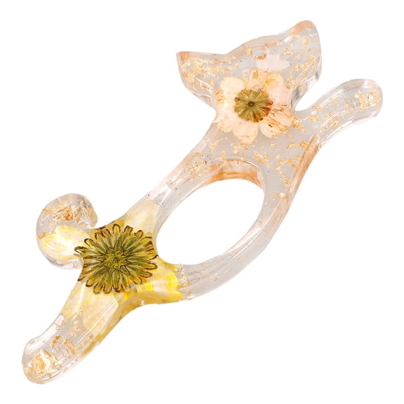 GOOHOCHY Book Page Holder Reusable Bookmark Marking Tool Dog Shaped Reading Thumb Ring Page Holder