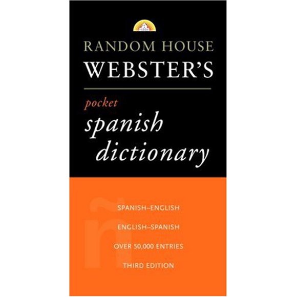 Pre-Owned Random House Webster's Pocket Spanish Dictionary, 3rd Edition 9780375705663