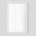 thumbnail image 6 of GODCHAR Framed Tempered Glass Bathroom Vanity Rectangular Mirror 36"x24", White, 6 of 8