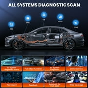 ANCEL OBD2 Scanner Diagnostic Tool for Ford, Automotive Full System Bidirectional Scan Tool for Engine ABS SRS Transmission, 30+ Special Service, Brake/Oil Reset, ABS Bleeding, Lifetime Free Upgrade