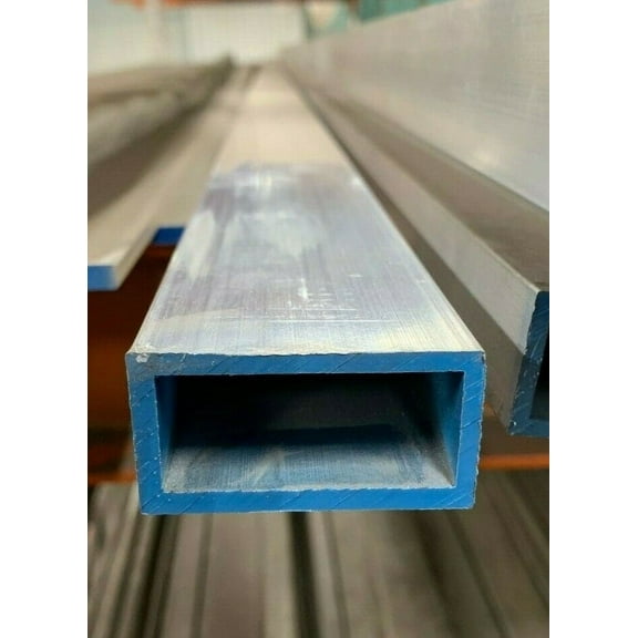 1" X 2" X 1/8" Wall 6061 T6 Aluminum Rectangular Tube 12" Piece