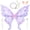 Purple, variant on 5Pcs Fairy Wings for Adults, Fairy Butterfly Costume Set with Elf Ear Flower Wreath Headband Star Wand Wrist Wreath, Fairy Costume Accessory for Party, Cosplay