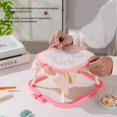 thumbnail image 4 of HUGFEGWE Embroidery Hoop Frame Stand for Needlework, 6-9in Double Layer Embroidery Frame Stitch Hoop Stand Adjustable Integrated Needlework Holder Tool for Desktop Easy to Install U2537-4901, 4 of 9
