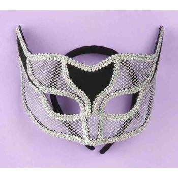 M/G SILVER NETTED MASK MJ-372F